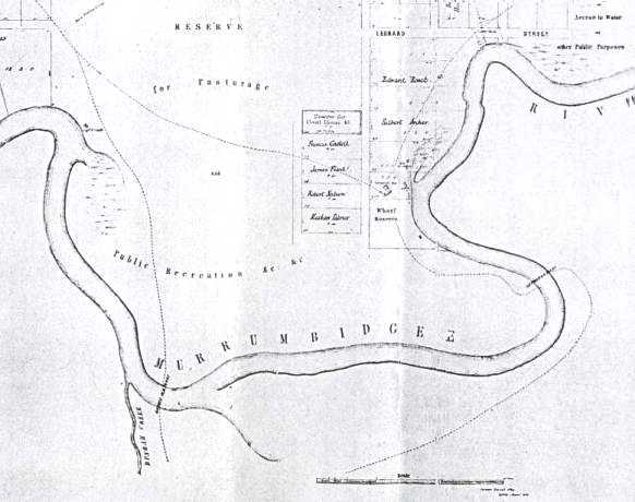 Early map of Hay (1859)